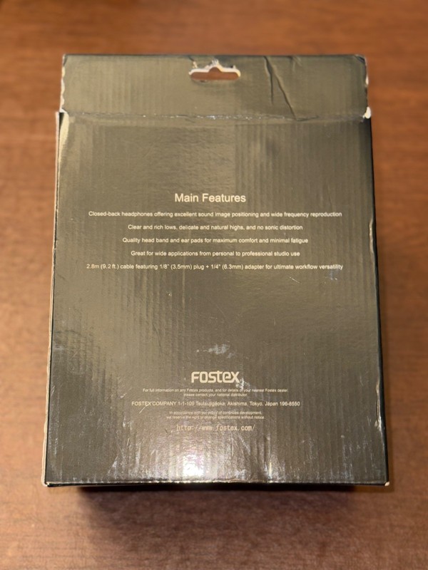 FOSTEX TX-2 Closed-Back Studio Headphones gallery