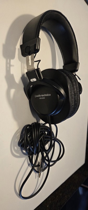 Audio-Technica ATH-M30x Black Over-Ear Headphones Adjustable Headband gallery