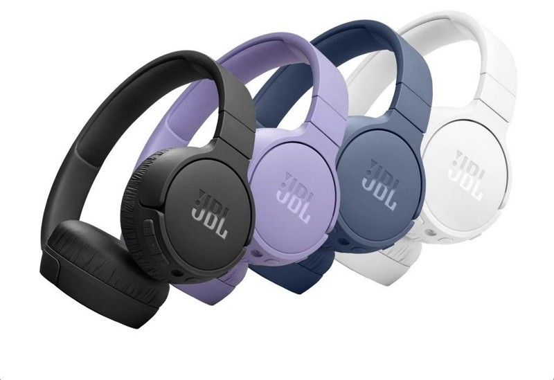 JBL Tune 670NC Smart Ambient Wireless On-Ear Headphones Adaptive Noise Cancel