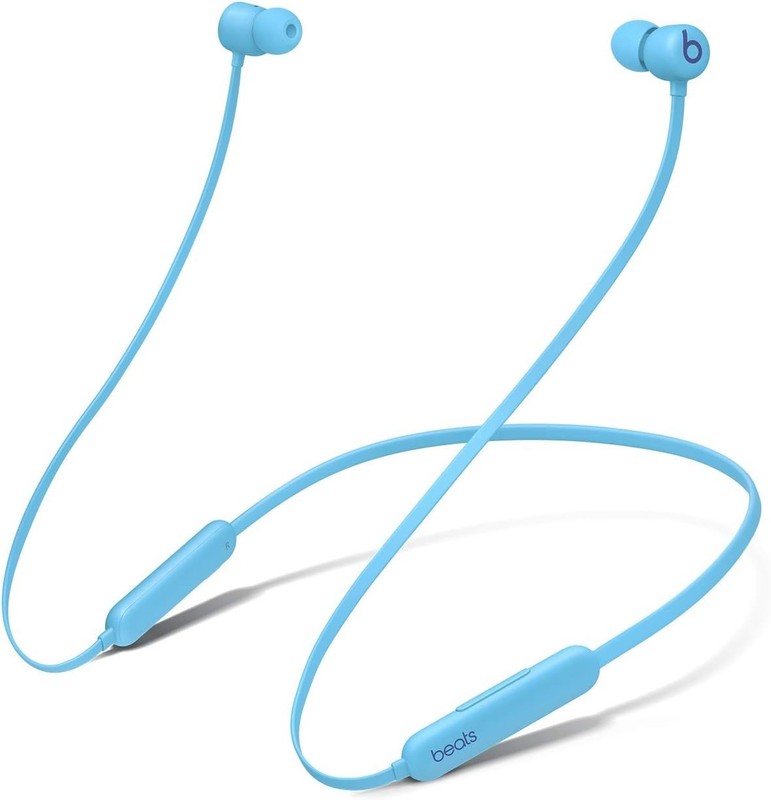 Beats Flex ‎MYMG2LL/A Wireless Bluetooth Earbuds Built-in Microphone Flame Blue