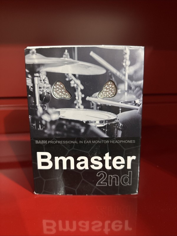 BASN Bmaster 2ND in Ear Monitor Headphones, Quad Driver(1DD+3BA) HiFi Earbuds