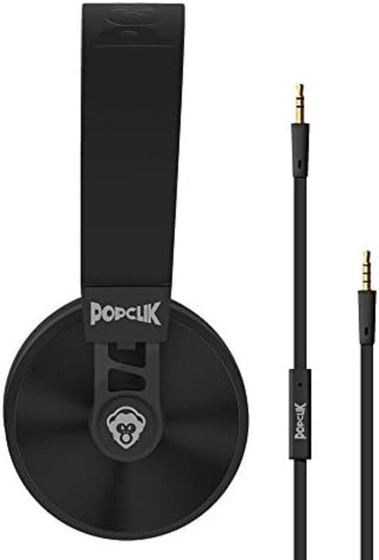 PopClik 2 ONE PRO Headphone, Black gallery