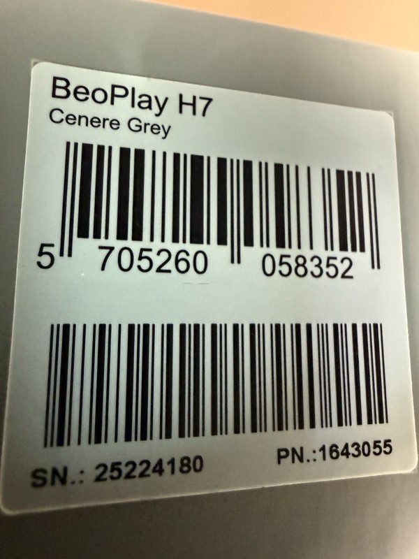 Bang & Olufsen B&O Beoplay H7 Wireless Over-Ear Headphones Boxed & Complt gallery