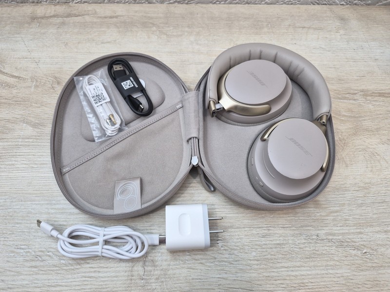 Bose QuietComfort Ultra Wireless Noise Cancelling Over-Ear Headphones -Sandstone gallery