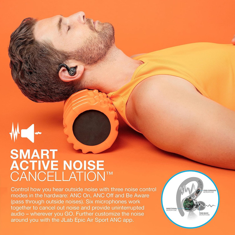 Epic Air Sport ANC Gen 2 True Wireless Bluetooth Earbuds, Headphones for Working gallery