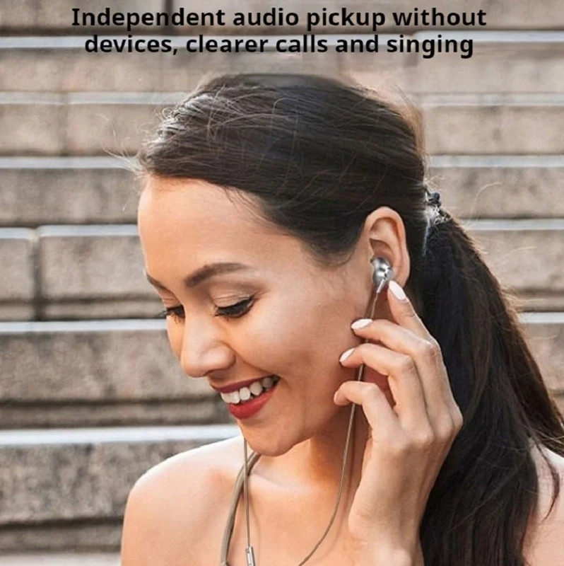 9D Surround Bass Type C&3.5Mm Headphones Wired Control Headset with HD Mic Earbu gallery
