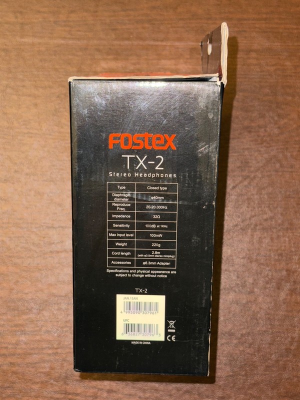 FOSTEX TX-2 Closed-Back Studio Headphones gallery