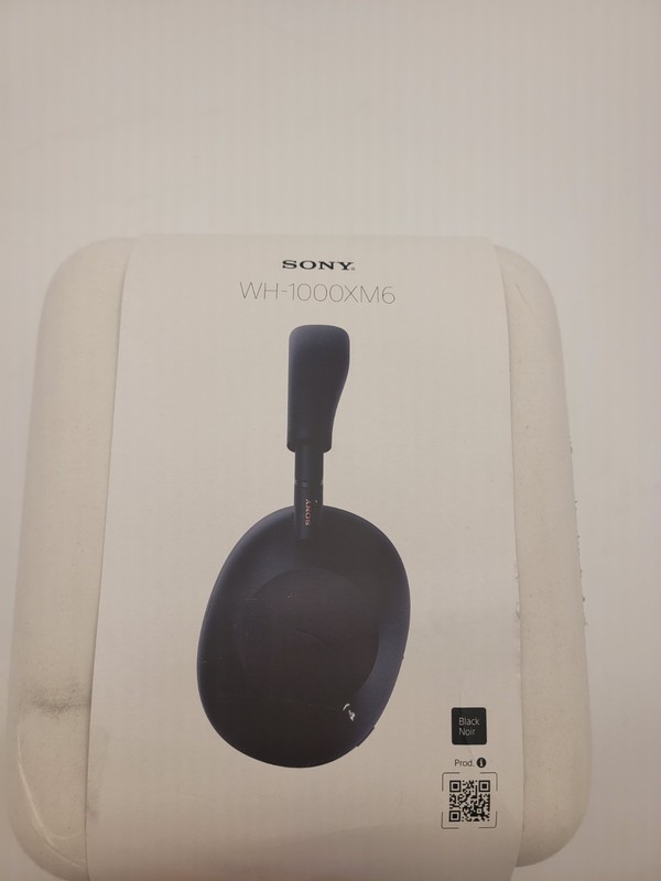 Sony WH-1000XM6 Wireless Noise Canceling Headphones (Black)
