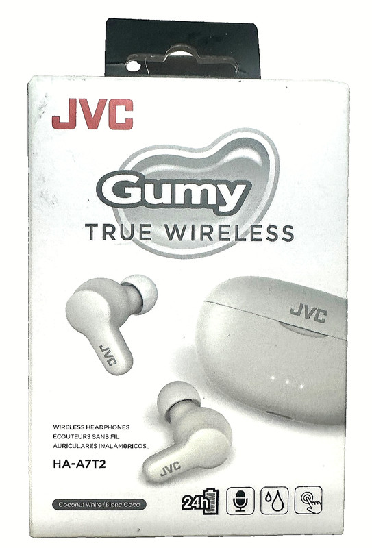 😍 JVC Gumy True Wireless Earbuds, Bluetooth 5.3, Charging Case, 24-Hr LOW PRICE