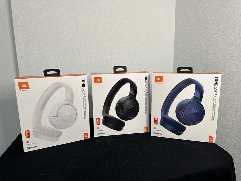 JBL By HARMAN Tune 520BT Wireless Bluetooth Headphones available in 3 colors