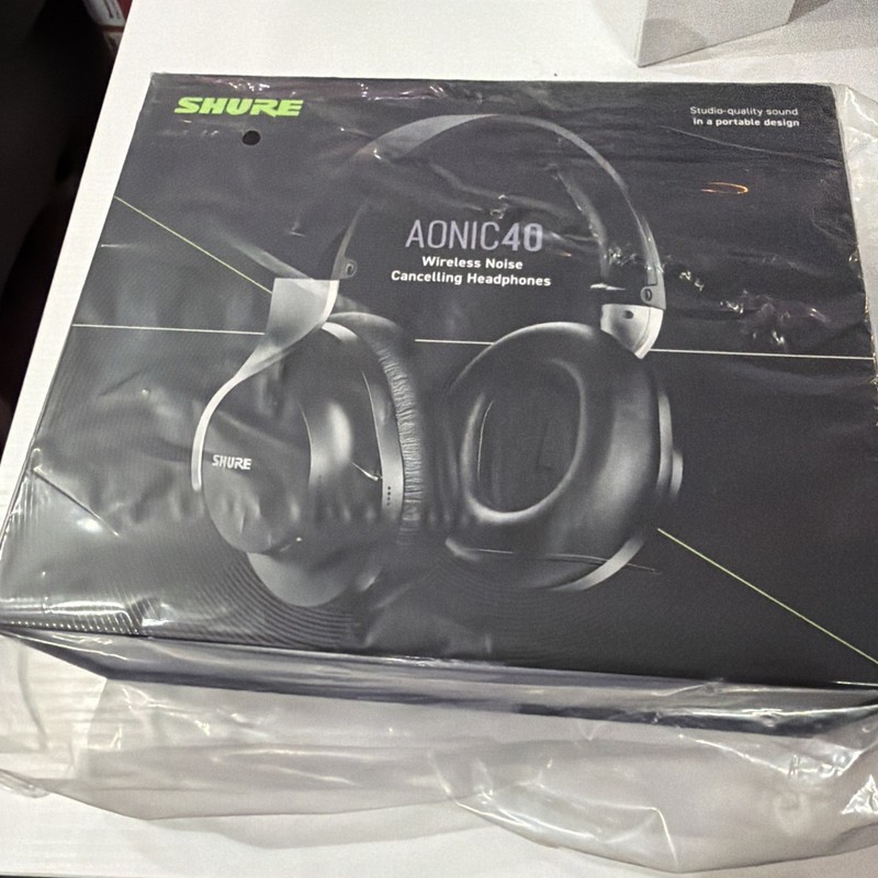 Shure AONIC 40(SBH2240)Over Ear Wireless Bluetooth Noise Cancelling Headphones