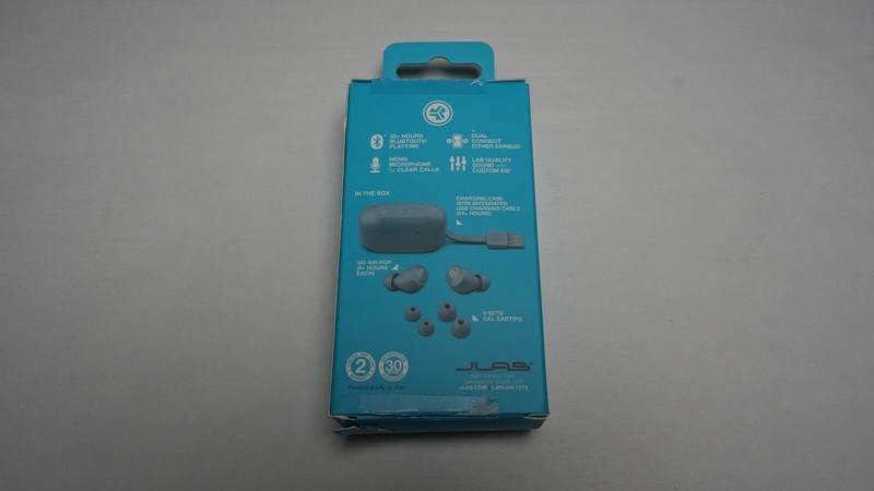 New JLab EBGAIRPOPRSLT124 GO Air POP True Wireless In-Ear Headphones - Slate gallery