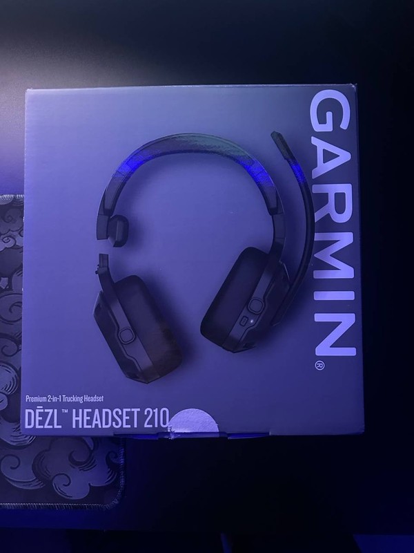 Garmin dezl Premium Trucking Headset 210 Brand New (With Receipt)