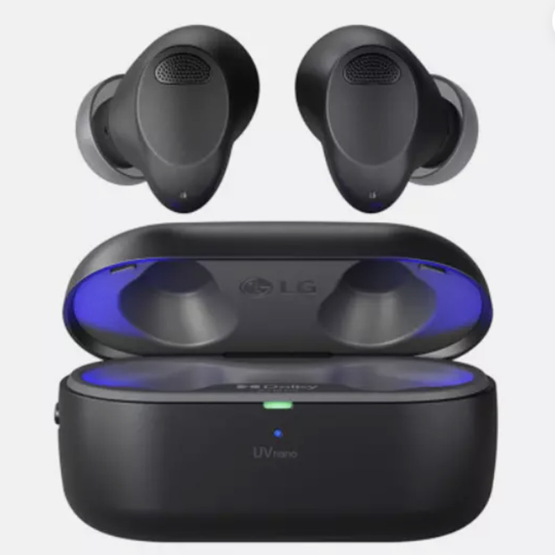 LG TONE Free TONE-UT90S Black Dolby Atmos Earbuds Bluetooth ANC Dolby Head