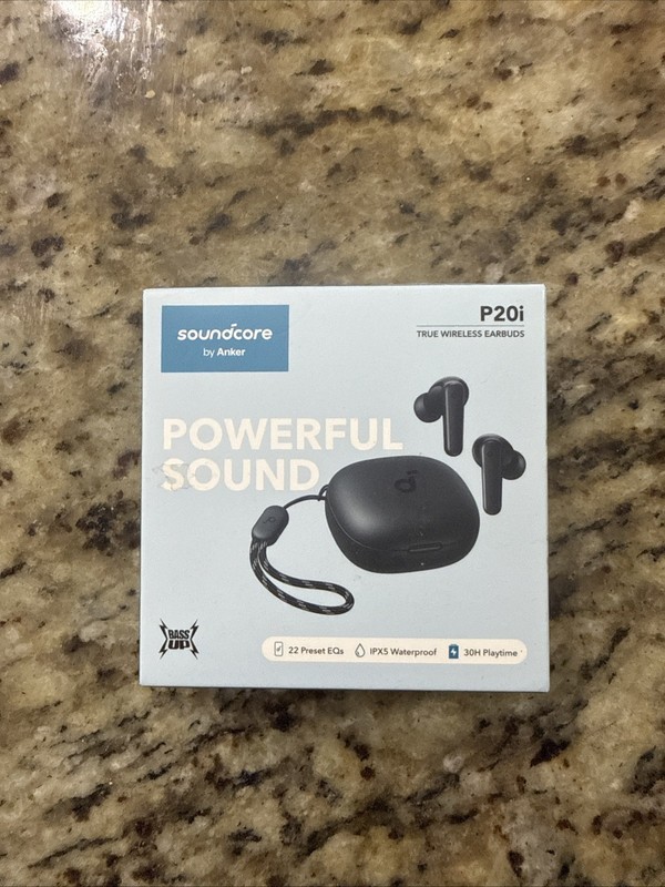 Soundcore P20i True Wireless Earbuds Big Bass Bluetooth Headphones 30H Playtime