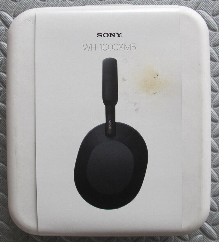 Sony WH1000XM5 Wireless Noise-Canceling Over-the-Ear Headphones Black