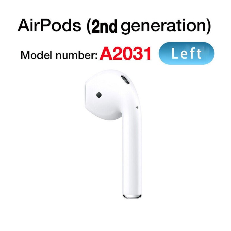 Apple AirPods 2nd Generation – Left Side AirPods Replacement A2031 – Fair