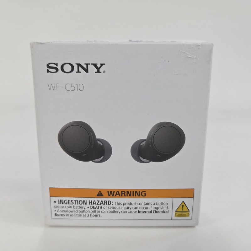 Sony WF-C510 Truly Wireless Bluetooth Earbuds – BLACK