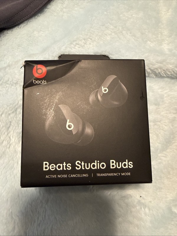 Beats Studio Buds Wireless Noise Cancelling Earbuds black MJ4X3LL/A New Sealed
