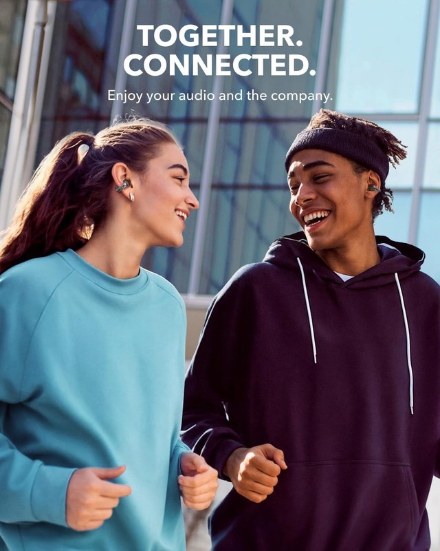 Enhanced Comfort Soundcore C30i Clip-On Earbuds with Attachments & 30 Hour Play gallery