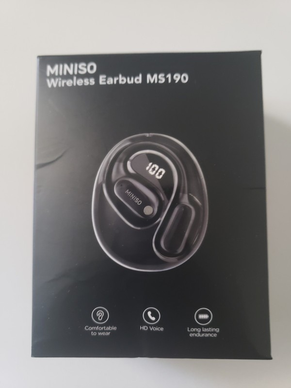 Miniso MS190 AI 134 Languages AI Translator Wireless Bluetooth Earbuds