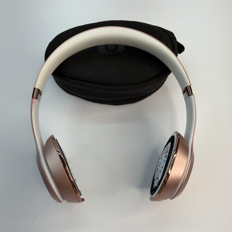 Beats by Dr. Dre Beats Solo3 Wireless On-Ear Headphones – Rose Gold- Read Des