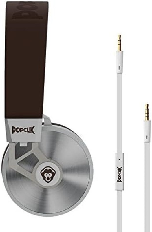PPopClik 2 ONE Headphones, Brown gallery