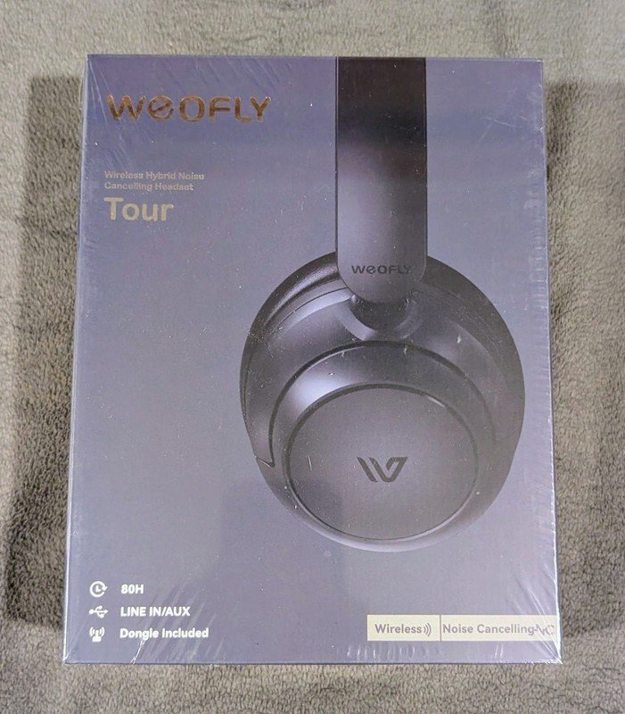 Weofly Tour Wireless Hybrid Noise Cancelling Headset Brand New & Sealed