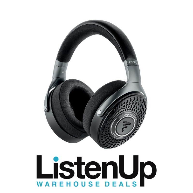 Focal Lensys Professional Closed-Back Over-Ear Headphones, Natural Tonal Balance
