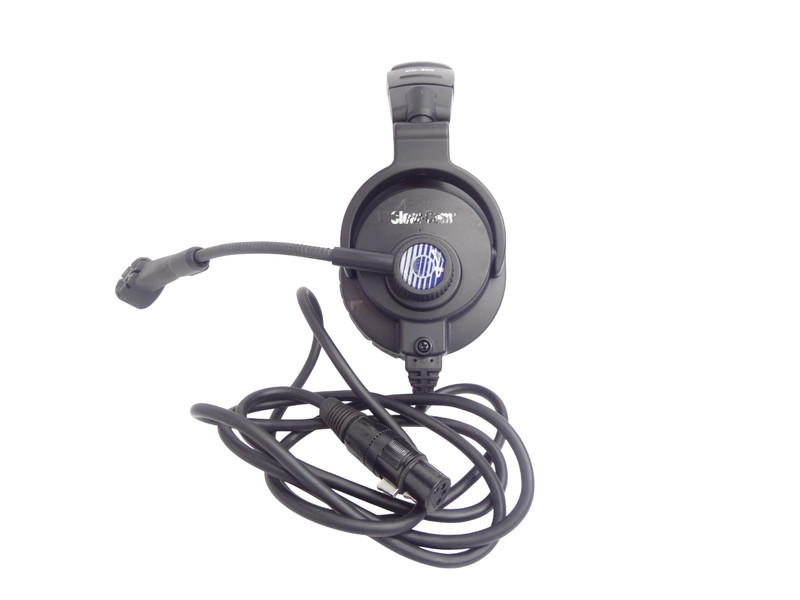 Clear-Com CC-300 Single-Ear Intercom Mic Headset with 4-Pin XLR Connector gallery