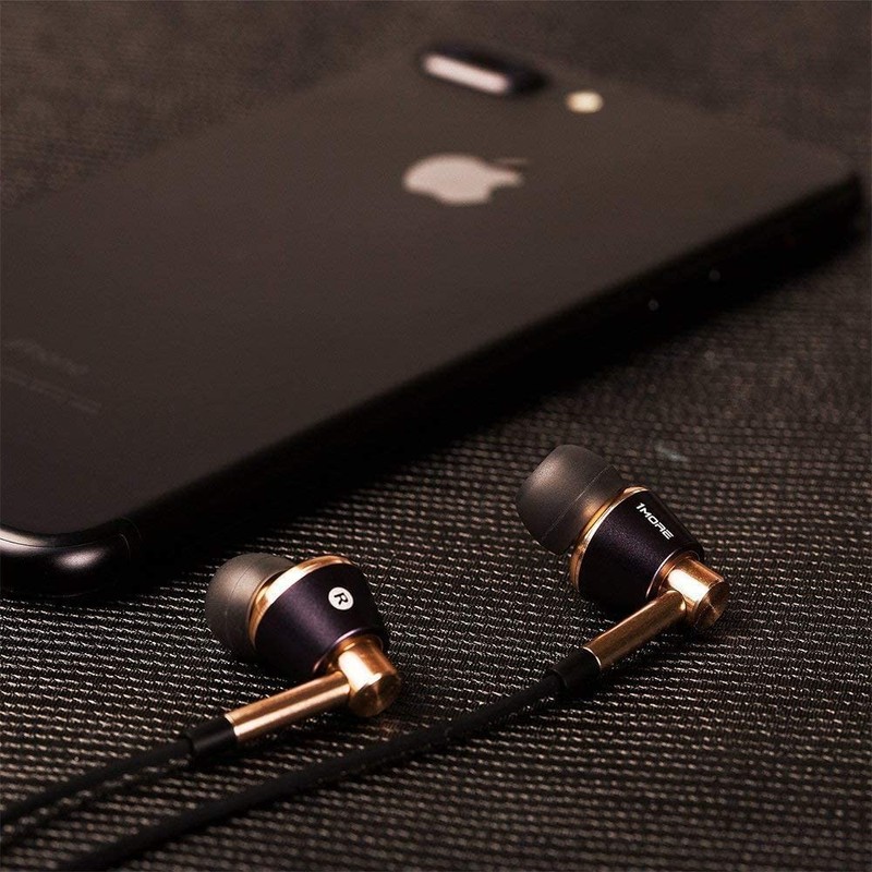 Triple Driver In-Ear Earphones Bass Driven Sound, MEMS Mic, for Smartphones/PC gallery