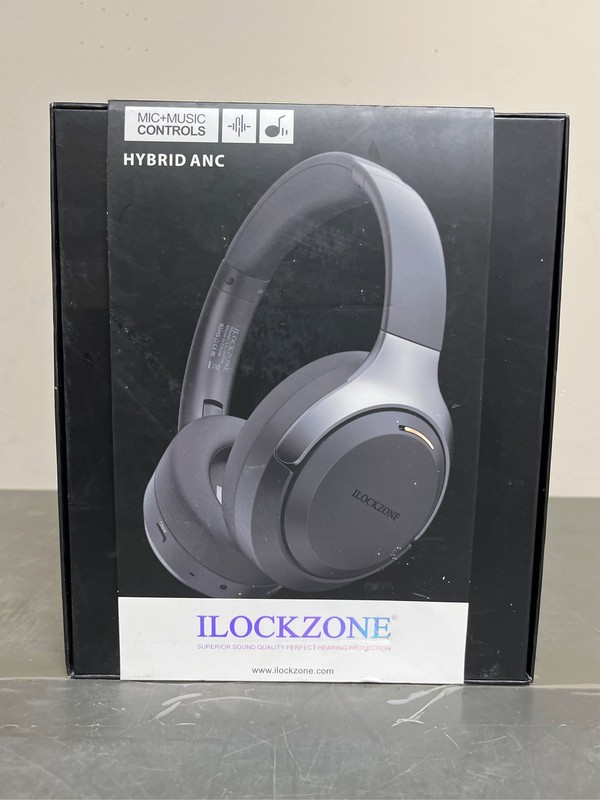 LC30Pro Wireless Premium Noise Canceling Overhead Headphones, 100H Playtime Blue