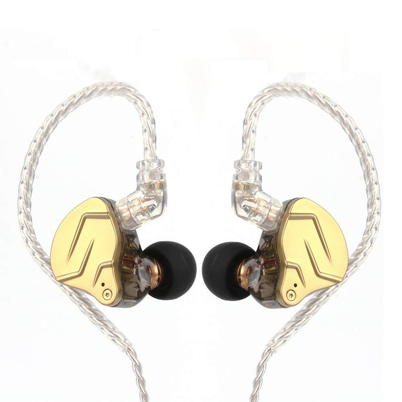 KZ ZSN PRO X Dual Driver 1BA+1DD Hybrid Metal Earphones HiFi in-Ear Monitor w…