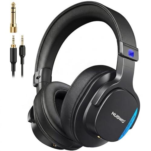 Hi-Res Over Ear Studio Headphones, 45mm Drivers, Detachable Jack, DJ & Mixing gallery