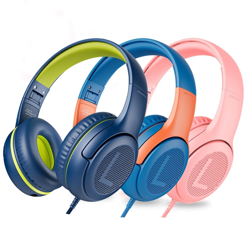 Kids Headphones with Cord - Comfortable and Durable Toddler Headphones for Sc...
