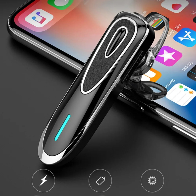 Earpiece Bluetooth Wireless Handsfree Driving Headset Headphone Microphone gallery