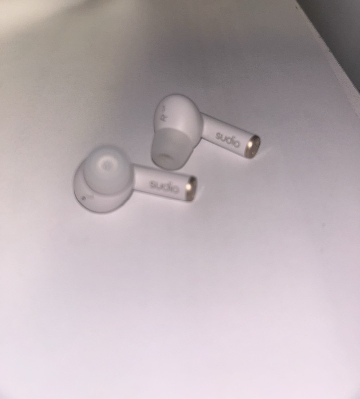Sudio Headphone E3 True Wireless ANC white/gold