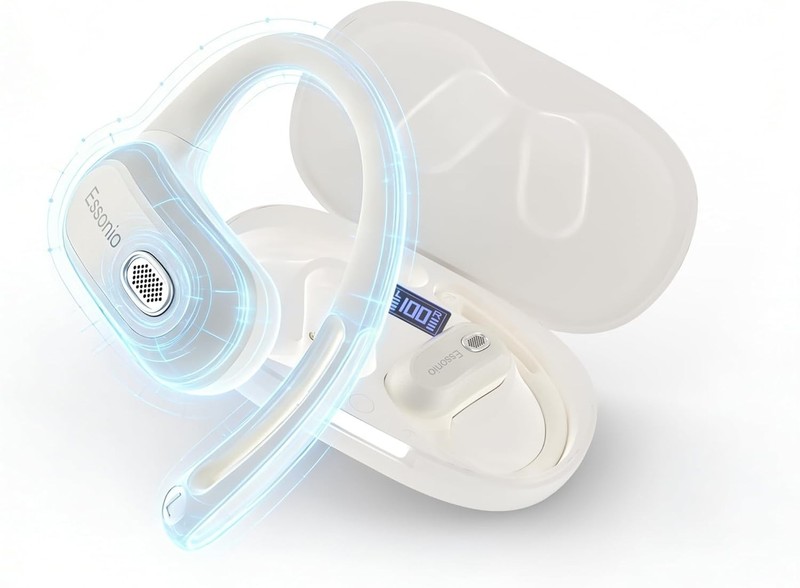 Essonio Open Ear Headphones BT 6.0 ENC Clear Calls