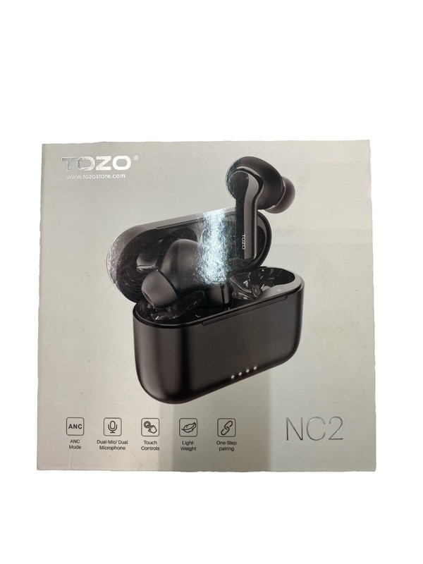 TOZO NC2 Wireless Earbuds Hybrid Active Noise Cancellation w/ 44 Hours Playtime