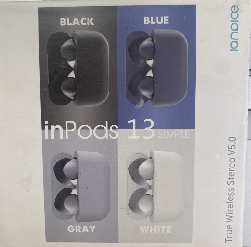 BRAND NEW IANDICE || inpods 13 Wireles Earbuds comes with lighting cable