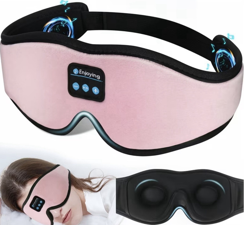 Enjoying Bluetooth Sleep Headband Headphones T191 Pink 11mm Drivers Wireless