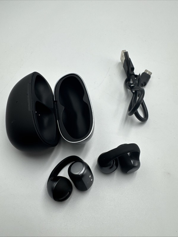 Shokz OpenDots One True Wireless Open-Ear Earbuds Black Tested