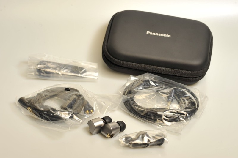 Panasonic RP-HDE10 Silver Stereo Wired Insidephones "Great" w/Box gallery