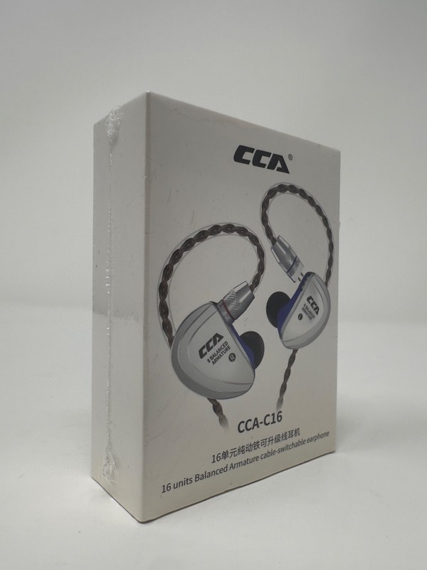 CCA C16 – 16 Balanced Armatures Driver HiFi In-Ear Monitors IEM Headphone w/ Mic