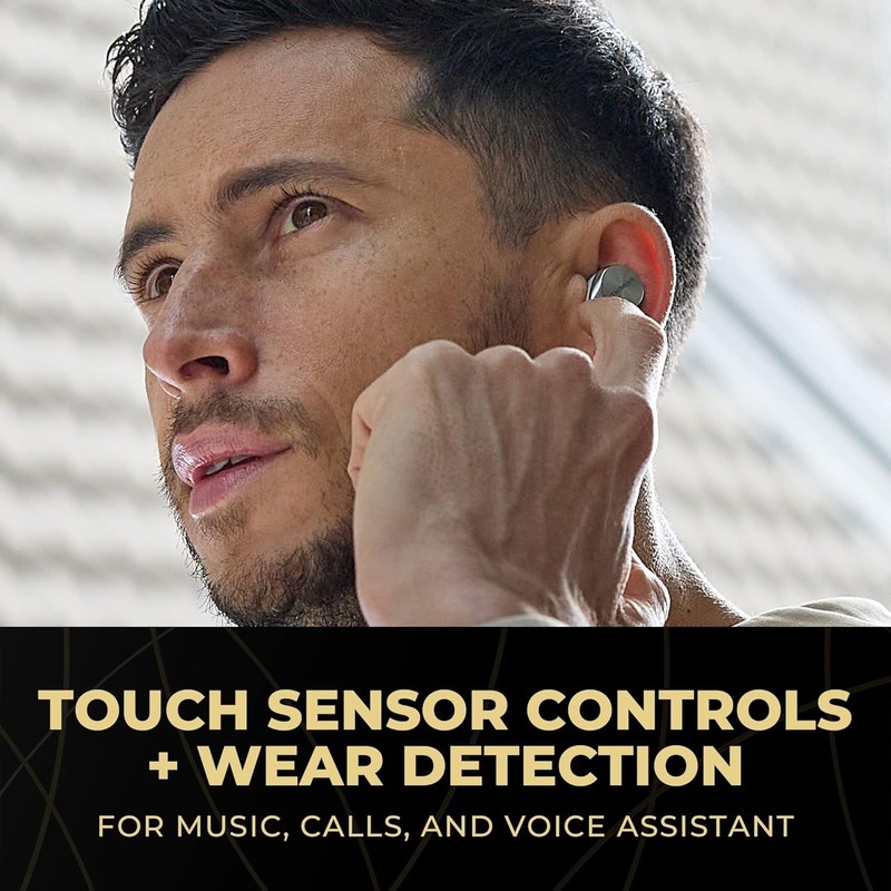 Technics EAH-AZ80-S Premium Hi-Fi Wireless Bluetooth Earbuds Noise-Cancelling gallery
