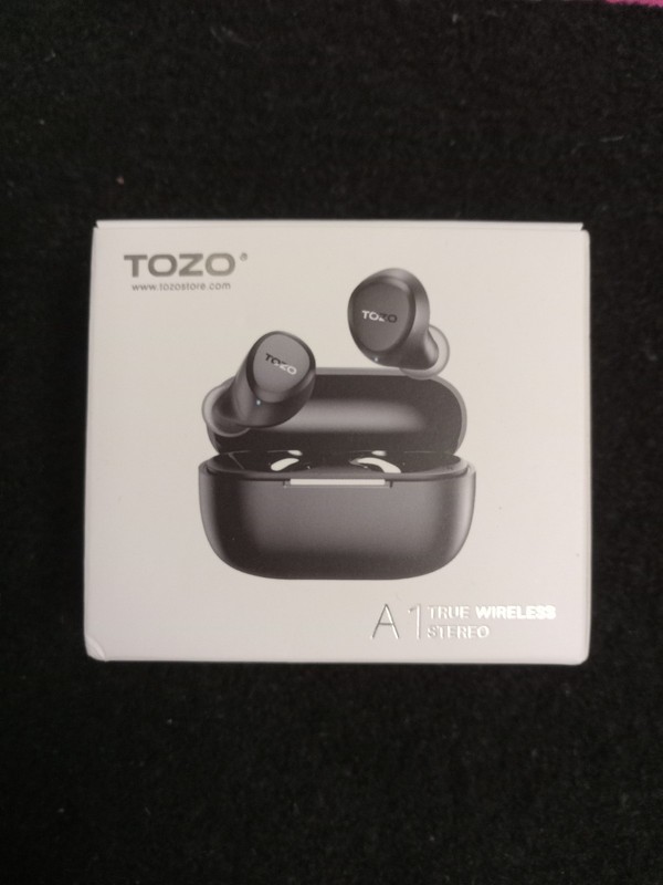 TOZO A1 Mini Wireless Earbuds Bluetooth 5.3 Mic IPX5 Waterproof – Black (New)