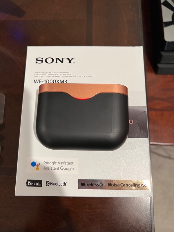 Sony WF-1000XM3 Wireless Noise Cancelling Headphones – Black