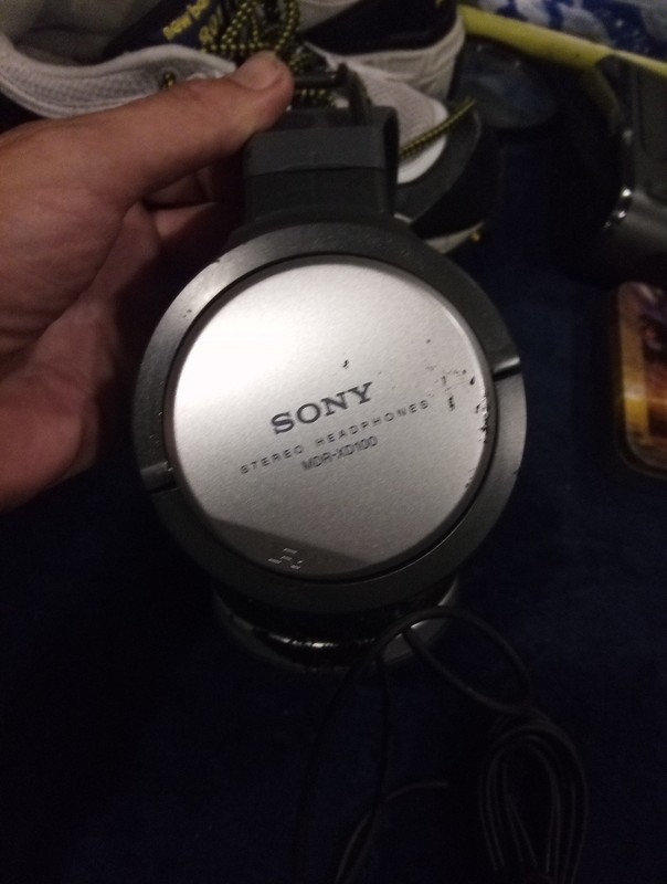 Sony Stereo MDR-XD100 Headphones Music/Gaming Ear Pads Shedding Free Ship gallery