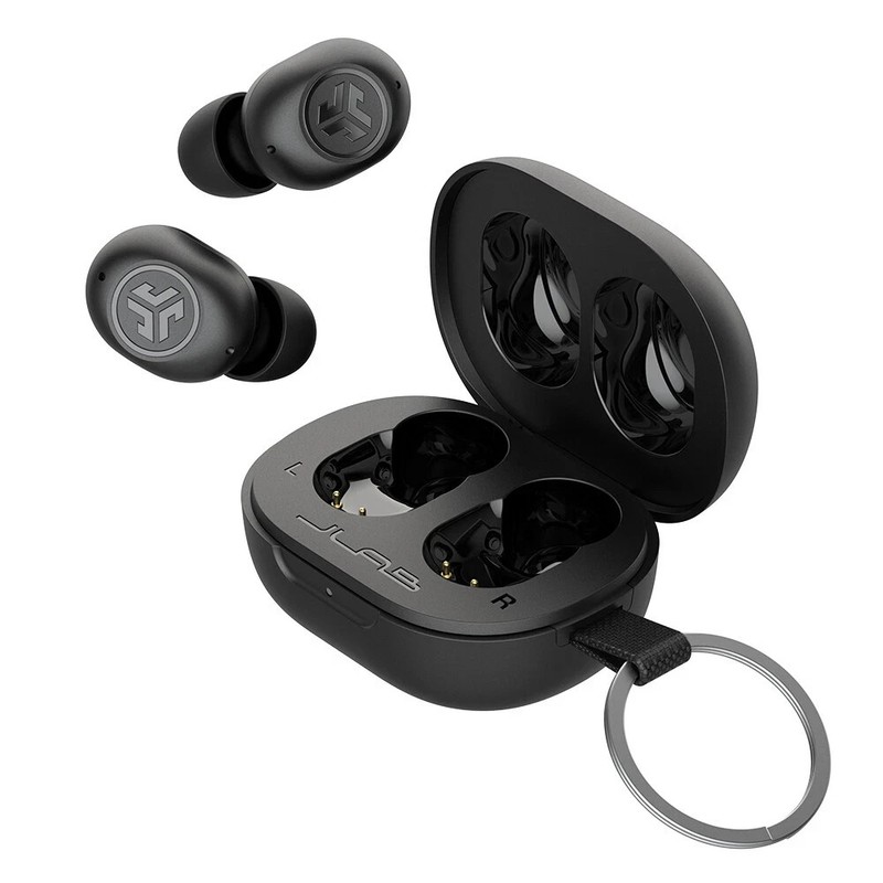 JLab JBuds Mini Wireless Bluetooth Small Earbuds – Black (Open Box)