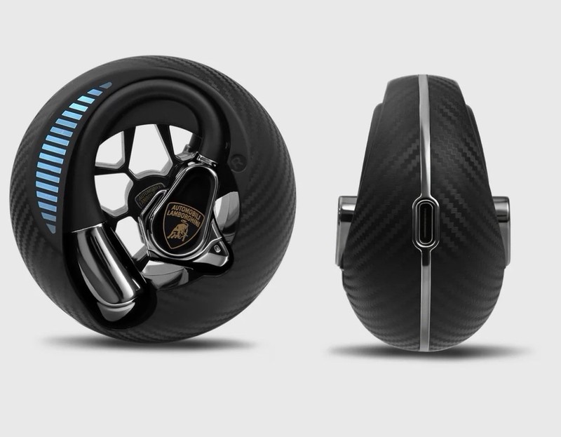 Lamborghini Sport Ear Hook Audifonos Bluetooth 6.0 Headphones